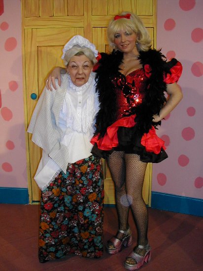 Granny Hood and Molly (Gloria Poole & Rebecca Lewis)