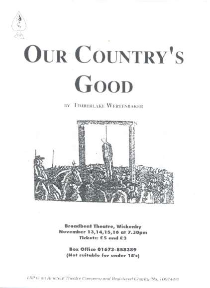 Our Country's Good