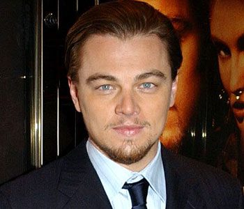 Leo diCaprio arriving at the London Premiere