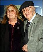 John Bayley and his new wife Audi