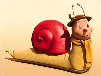 The Magic Roundabout: Brian the Snail (voice of Jim Broadbent)